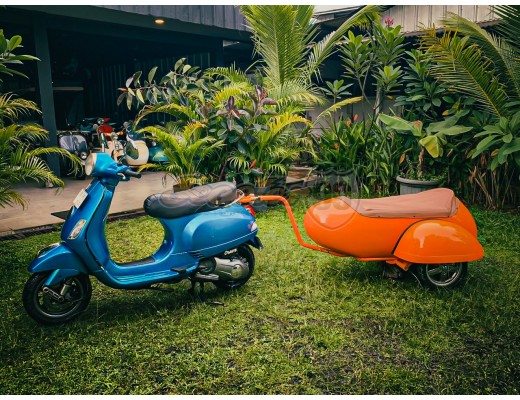 TRAILER KIT FOR VESPA ORANGE EDITION